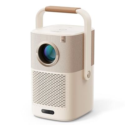 Yaber T2 JBL/2,5H Audio projector, 1080p native Full HD draagbare projector WiFi 6 Bluetooth, autofocus/keystone-projector voor buiten, voor Android/iOS/tv-stick/pc