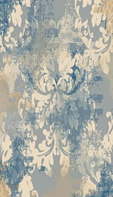 Homemania EXFAB98-80X200CM Tappeto Stampato Antique Aubusson 2 Per Salotto, Sala, Camera Da Letto, Cameretta Stampa, Moderno, Multicolore, in Poliestere, Cotone, 80x200 cm