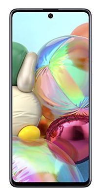 Samsung Galaxy A71 (16,95 cm (6,7 inch) 128 GB intern geheugen, 6 GB RAM, Dual SIM, Android, Duitse versie, Prism Crush Zilver
