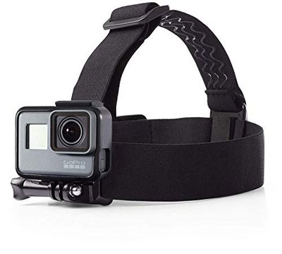 Amazon Basics Head Strap Camera Mount for GoPro, Black