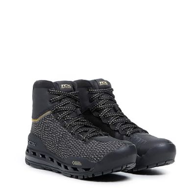 TCX CLIMATREK Surround Lady GTX, motorboot voor dames, zwart/goud, 41 EU