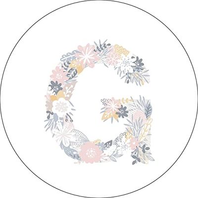 Bonateks, Ronde digitaal bedrukte muismat, antislip onderkant, voor kantoor en thuis, diameter: 22 cm