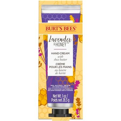 Burt's Bees Creme de mãos hidratante Burt'S Bees com manteiga de Karit, lavanda e mel - 1 tubo de 28,3 G 40 g