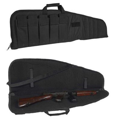 Mil-Tec Rifle - Custodia con cinghia, 100 cm, colore: Nero