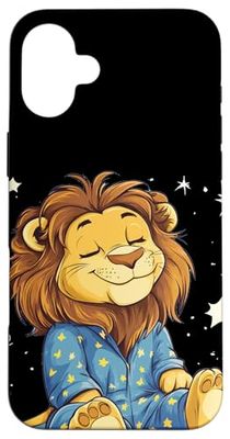 Pigiama King Lion Portando Big Laughs Outfit Custodia per iPhone 16 Plus