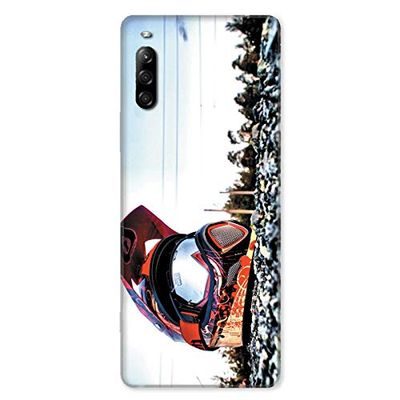 Beschermhoes voor Sony Xperia L4 Moto crosshelm
