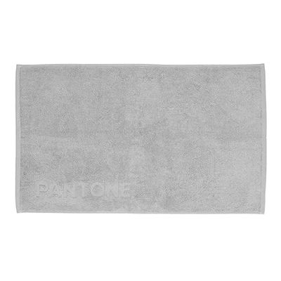 PANTONE™ - Tapis de bain absorbant résistant en 100 % coton doux certifié OEKO-TEX, tapis de salle de bain élégant coloré et lavable, tapis de bain pratiques, durables et confortables, 1 pièce 50 x 80