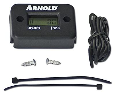 ARNOLD 6011-HM-0001 Compteur Horaire, Noir
