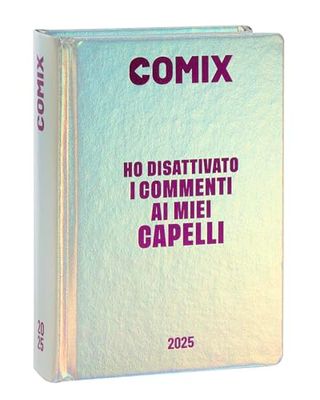 Comix - Agenda journalier 16 mois, agenda scolaire 2024-2025 pour garçons et filles, avec couverture rigide, idéal pour l'école supérieure, 11 x 15,3 h cm, Holo