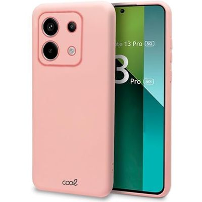 Cool Funda Silicona Cover Rosa para Xiaomi Redmi Note 13 PRO 5G / Poco X6 5G