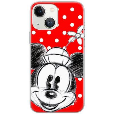 ERT GROUP mobiel telefoonhoesje voor Iphone 13 origineel en officieel erkend Disney patroon Mickey 016 optimaal aangepast aan de vorm van de mobiele telefoon, gedeeltelijk bedrukt