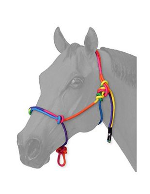 Tough 1 Multicolor miniatura corda halter, excluído, S