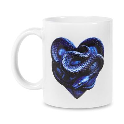 IM Inter Amarti is Destiny mugg, 100% keramik, digitalt tryck serigrafiskt hjärta, färg vit