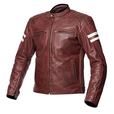 Motorcykeljacka turer SPYKE MILANO MAN 2.0 färg brun, storlek 48