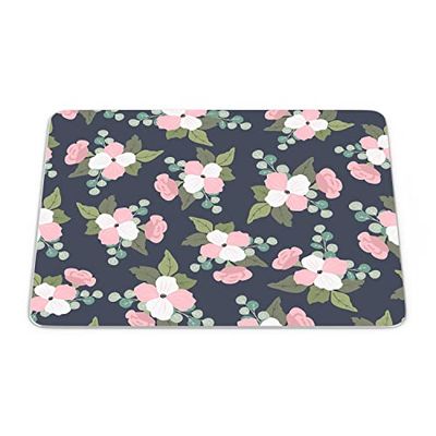 Bonamaison, Tapis de Souris Rectangle Imprimé Numériquement, Fond Antidérapant, pour Bureau et Maison, Taille: 22x18cm