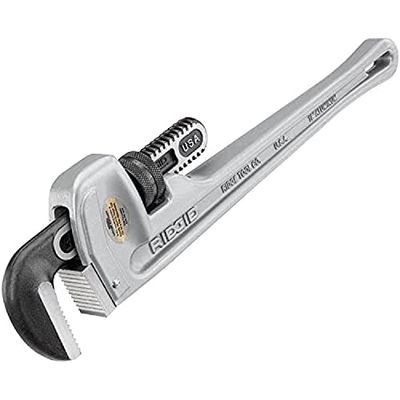 RIDGID 31100 modelo 818 chave reta de alumínio para tubo, chave de canalização de 18 polegadas