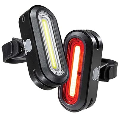 Kryptonite Avenue F-150 & R-75 set medium USB COB set lampor