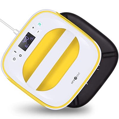 HTVRONT Presse thermique pour t-shirts, presse à chaleur portable de 25,4 x 25,4 cm, presse à fer pour sublimation et presse de chemises en vinyle HTV pour chapeaux, sacs, projets de transfert de