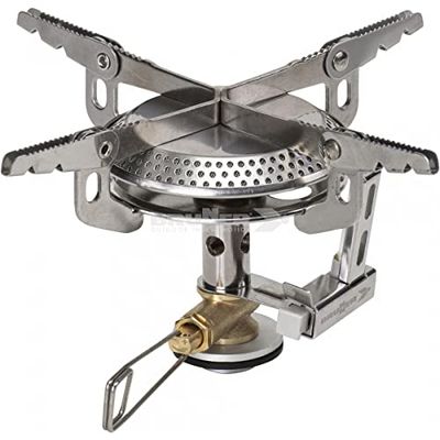 Brunner 0708011N Mini Fornello a Gas Pieghevole per Campeggio, 3000Watt