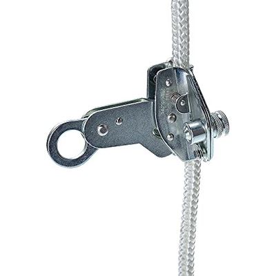 Portwest 12mm Detachable Rope Grab, Size: One Size, Colour: Silver, FP36SIR