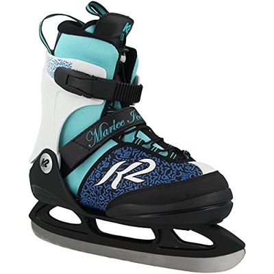 K2 Flicka Marlee Ice Skates skridskor, svart/blå/ljusblå, 29–34 EU