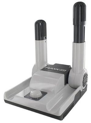 MaxxDry Asciugatore Robusto per Stivali, Scarpe & Guanti - 240W, Asciuga 4 Articoli in 1 Ora, Elimina Odori, Sicuro per Tutti i Tessuti, Tubo Estensibile, Cavo di 180cm, Garanzia di 1 Anno
