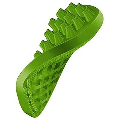 Pet + Me - Spazzola Multifunzione per la toelettatura dei Capelli Lunghi, Colore: Verde