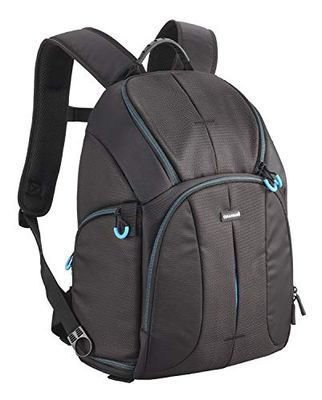 Cullmann 97866 SYDNEY Pro TwinPack 600 Mochila para câmara SLR (2 em 1, para câmaras SLR e acessórios, tamanho interior do compartimento para câmara 320 x 400 x 150 mm), cor preta