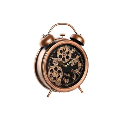 RELOJ SOBREMESA HIERRO 26X8X33,5 MOVIMIENTO