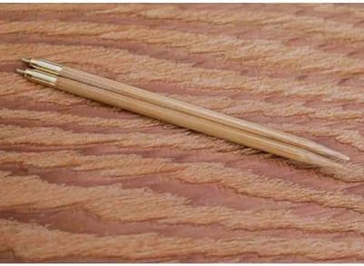 Seeknit Interchangeble Needle Tips, Bamboo, Beige, M2 5cm x 3.5mm
