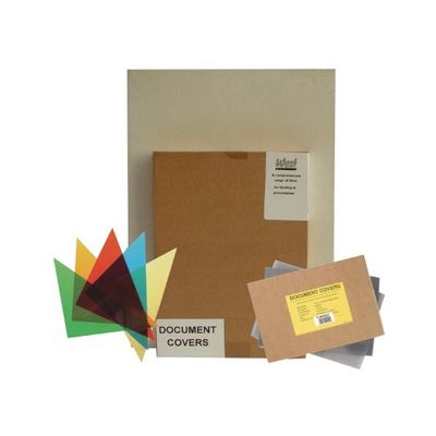 Colorcel - Separadores para encuadernación, tamaño A4, transparentes, 100 unidades