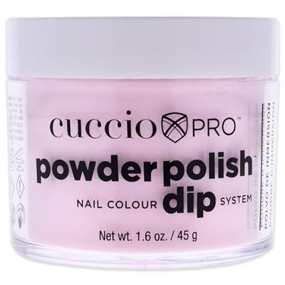 Cuccio Colour Pro pulver nagellack färg dip system - Texas rosa för dam 1,6 oz nagelpulver