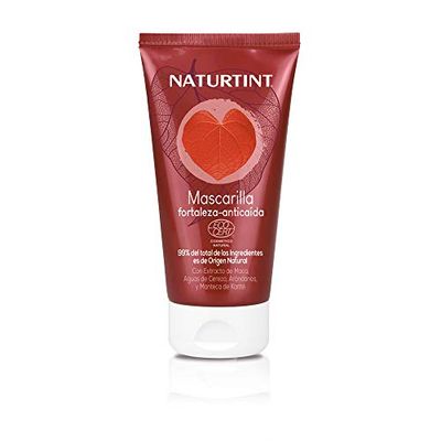 Naturtint Strength Anti-Hair Loss Mask | Strengthens and Gives Density, Stops Hair Loss and Increases Shine 99% Natural Ingredients, Vegan, No Silicone or Paraben - 150 ml