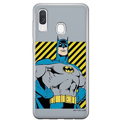 ERT GROUP mobiel telefoonhoesje voor Samsung A40 origineel en officieel erkend DC patroon Batman 069 optimaal aangepast aan de vorm van de mobiele telefoon, hoesje is gemaakt van TPU