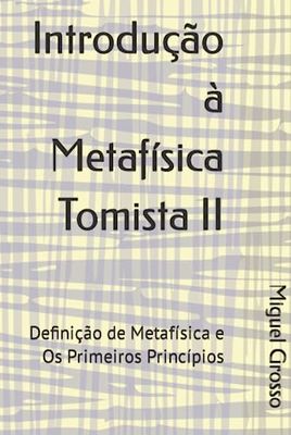 Introdução à Metafísica Tomista II: Definição de Metafísica e Os Primeiros Princípios