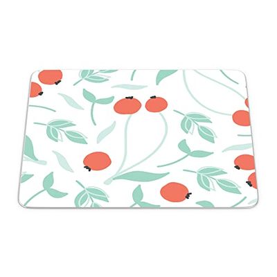 Bonamaison, Tapis de Souris Rectangle Imprimé Numériquement, Fond Antidérapant, pour Bureau et Maison, Taille: 22x18cm