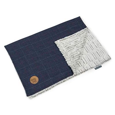 Petface Midnight Tweed Couverture en Polaire Douce pour Chiens