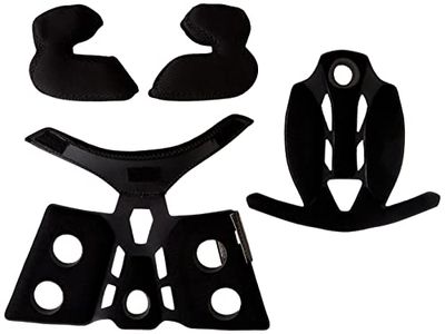 O'NEAL Lining & Cheek Pads Transition Helmet Inner Lining & Cheek Pads Black Oneal: Size S (55-56 cm)