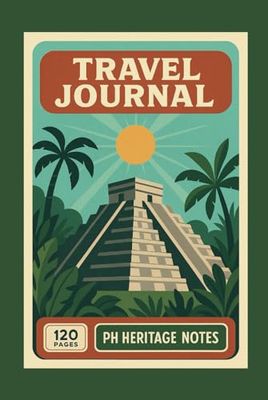 Travel Journal - Retro Blank Notebook for Adventures: Vintage - Classic Diary, Sketchbook: Your Inspiring Daily Companion and the Perfect Gift for ... Hardcover, 120 Blank Pages, 6" x 9", A5