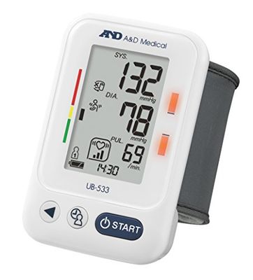 A&D Medical UB-533 Wrist Blood Pressure Monitor
