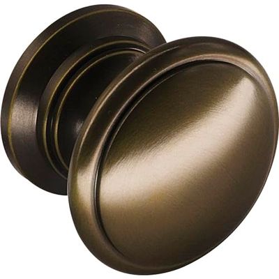 PORRO Yonkers Button Diameter 25 mm Depth 23 mm Patinated Brass