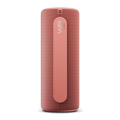 VoltShine Bluetooth Speaker, Powerful Sound, Red, Wireless Connection, Portable, Ideal for Parties and Outdoor Entertainment.