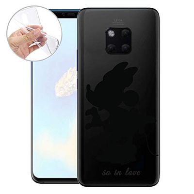 Finoo Phone Case geschikt voor Huawei Mate P20 Pro - Disney Phone Case met motief en optimale bescherming TPU Silicone Case Cover beschermhoes - Mickey Mouse Forever