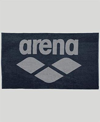 Arena Arena Katoenen Pool Soft handdoek, uniseks, voor volwassenen, marineblauw, 150 x 90 cm EU