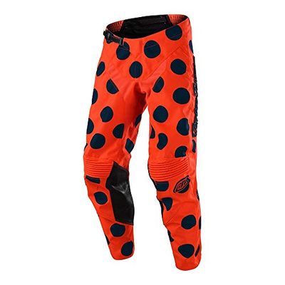 Troy Lee Designs Off Road GP Air Polka Dot Trousers Orange Blue Size 30