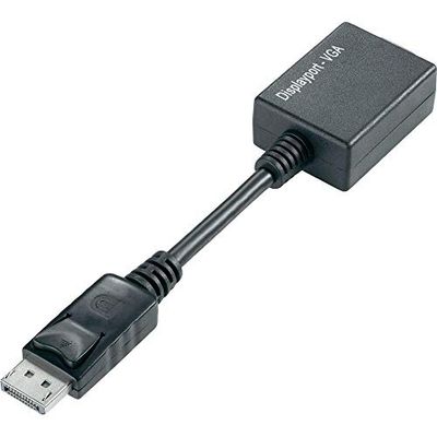 Techly 307582 Adattatore DisplayPort DP M a VGA F Nero