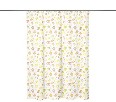 Bonamaison Digitally Printed Shower Curtain, 1 Piece 150x200 Cm - Designed And Manufactured in Turkey