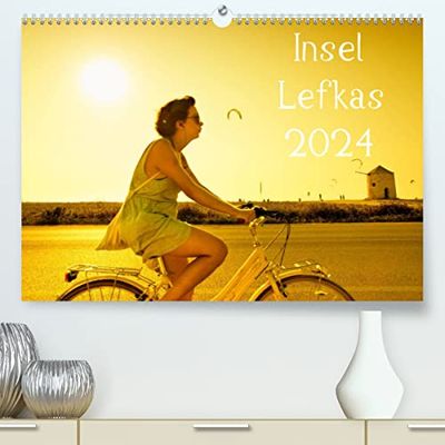 Insel Lefkas (hochwertiger Premium Wandkalender 2024 DIN A2 quer), Kunstdruck in Hochglanz: Traumhafte Bilder einer atemberaubende Insel des ionischen Meeres.