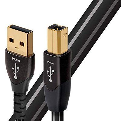 AudioQuest Pearl USB A-B USB-kabel 0,75 m USB B zwart