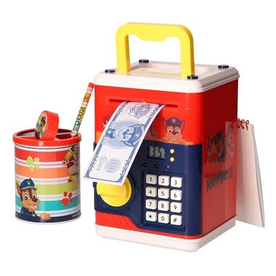 Kids Licensing - Sparbössa med digital pin, Paw Patrol, barn Eurosvan – leksak, färg (PW19832)
